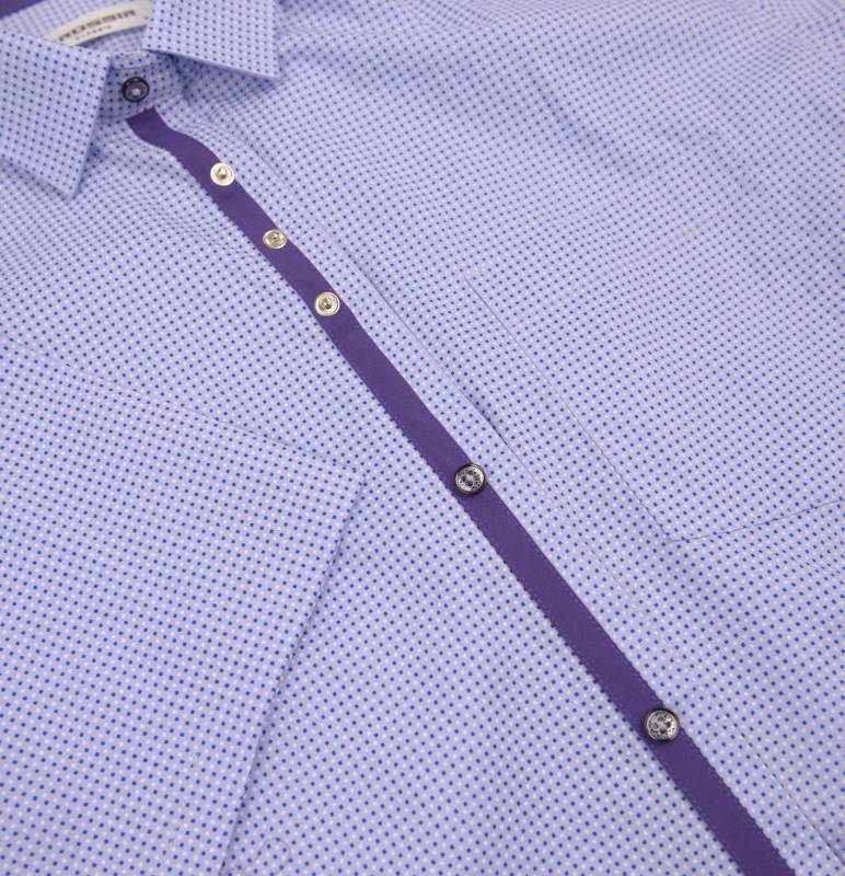 Рубашка мужская Grossir 6792AG к/р